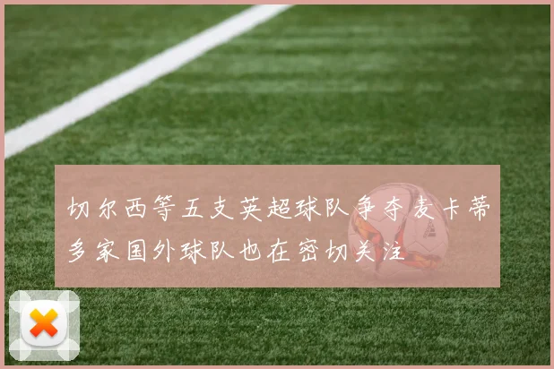 切尔西等五支英超球队争夺麦卡蒂多家国外球队也在密切关注